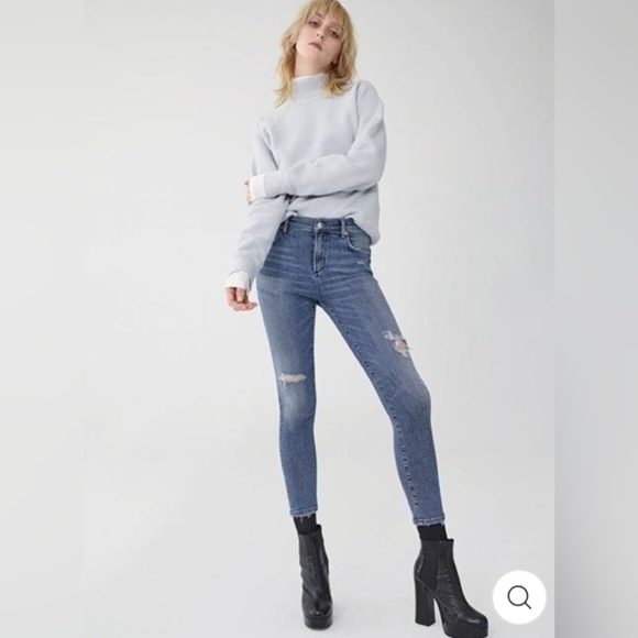 AGOLDE - Sophie Hi Rise Ankle Jeans Size 28 - Picture 1 of 12